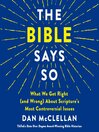 Imagen de portada para The Bible Says So